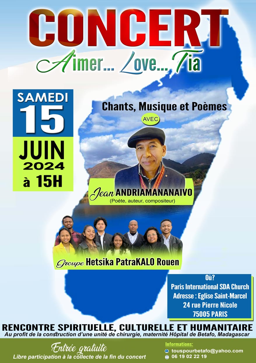 Affiche concert Aimer / Love / Tia — 15 juin